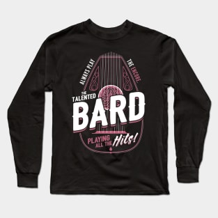 BARD Fantasy RPG GM Dungeon Game Master DM boardgame tee Long Sleeve T-Shirt